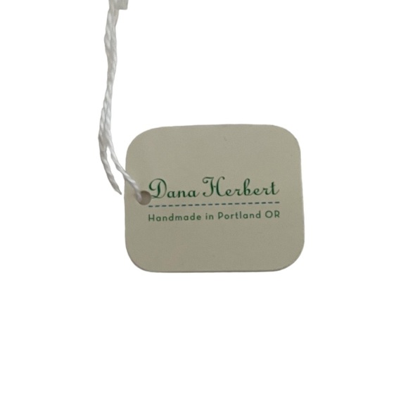 Dana Herbert Glass Crystal Beaded Y Necklace - Picture 4 of 5